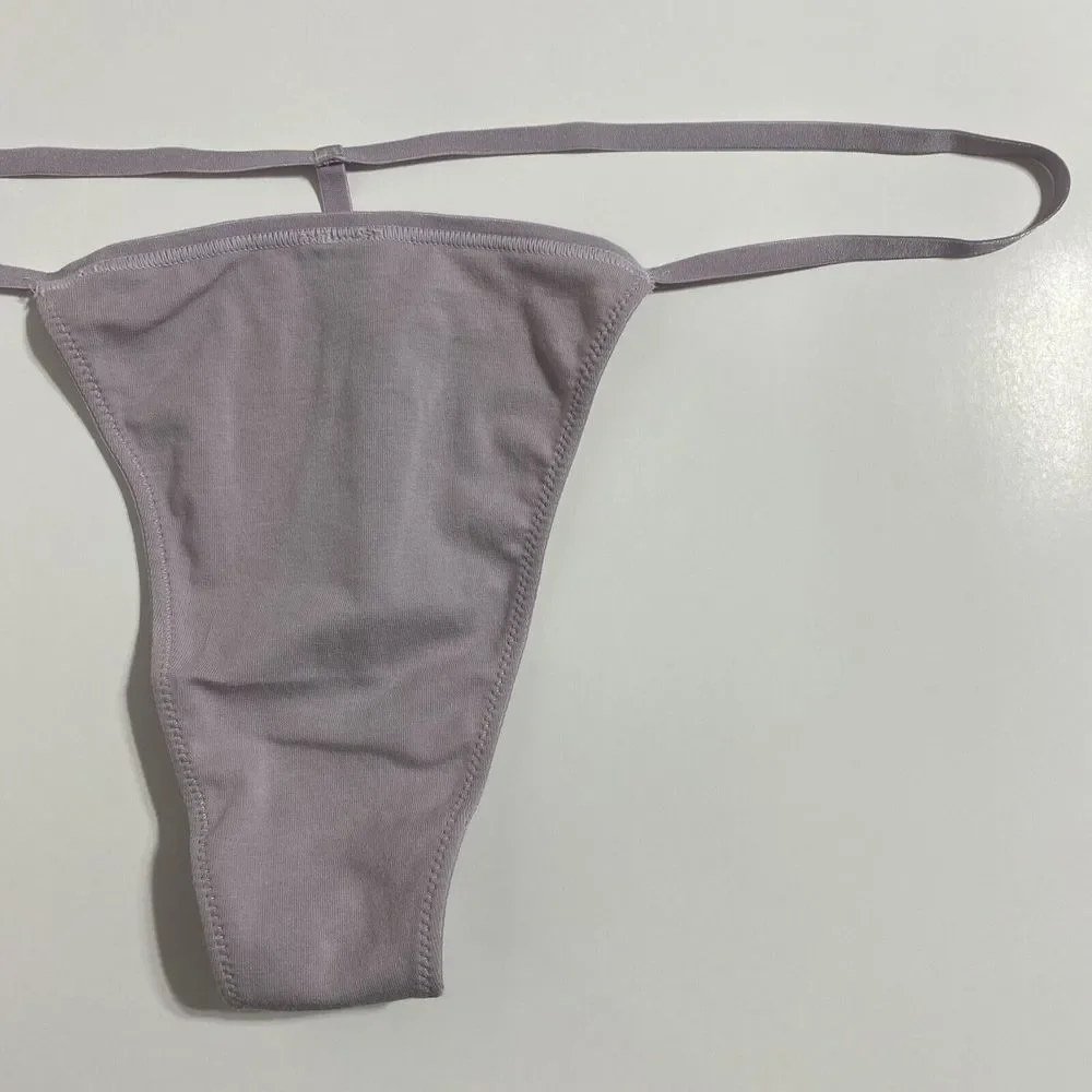 SKIMS Fits Everybody T-string Thong Women's 3X Iris Mica Purple G-string NEW - Picture 4 of 12